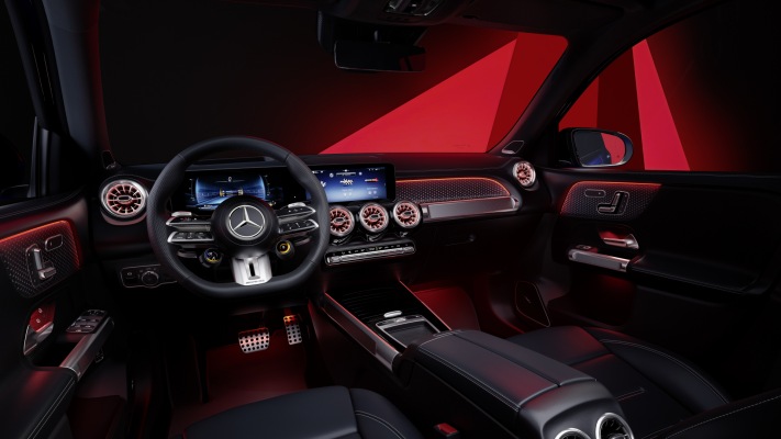 Mercedes-AMG GLB 35 2024. Desktop wallpaper