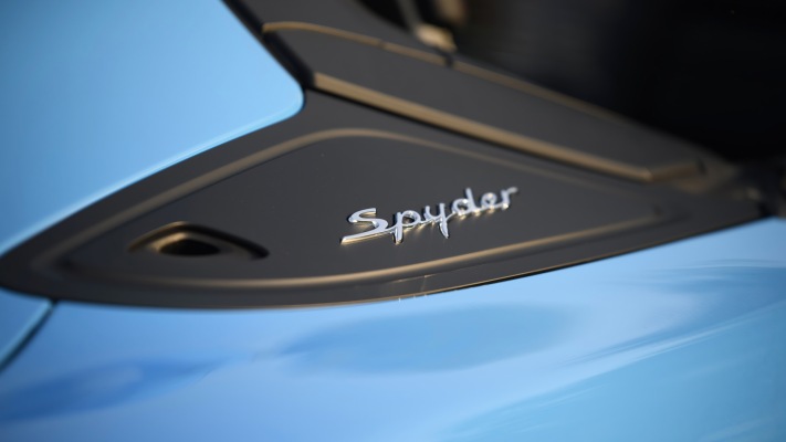 Porsche 718 Spyder 2016. Desktop wallpaper