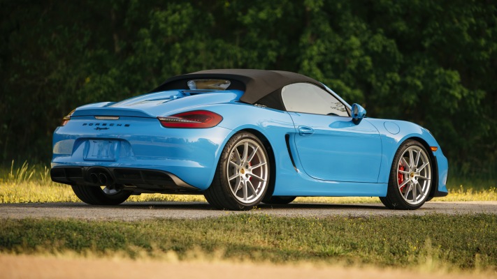 Porsche 718 Spyder 2016. Desktop wallpaper