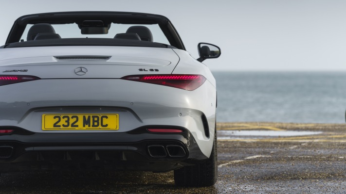 Mercedes-AMG SL 63 4MATIC+ UK Version 2023. Desktop wallpaper