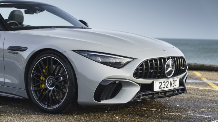 Mercedes-AMG SL 63 4MATIC+ UK Version 2023. Desktop wallpaper