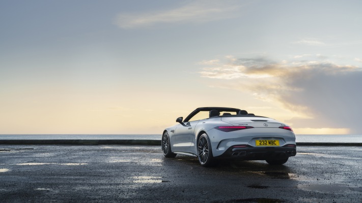 Mercedes-AMG SL 63 4MATIC+ UK Version 2023. Desktop wallpaper