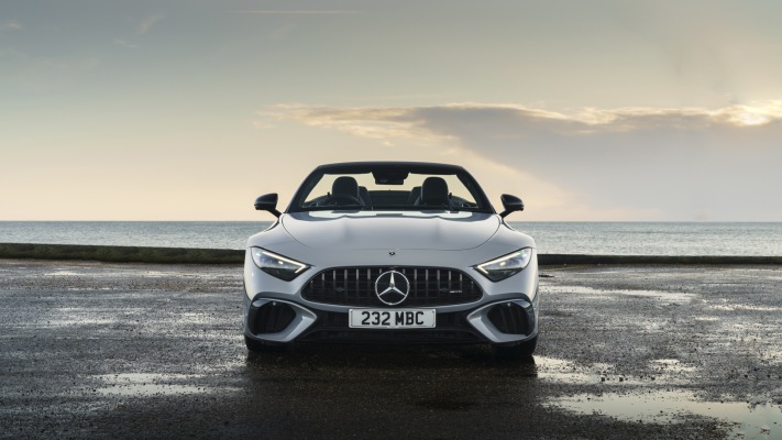 Mercedes-AMG SL 63 4MATIC+ UK Version 2023. Desktop wallpaper