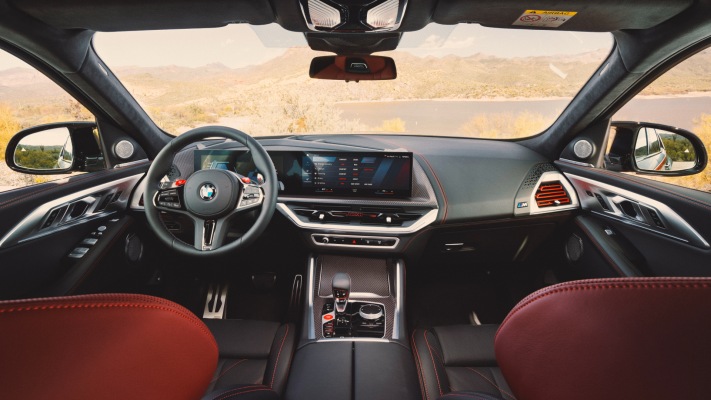 BMW XM Label Red 2024. Desktop wallpaper