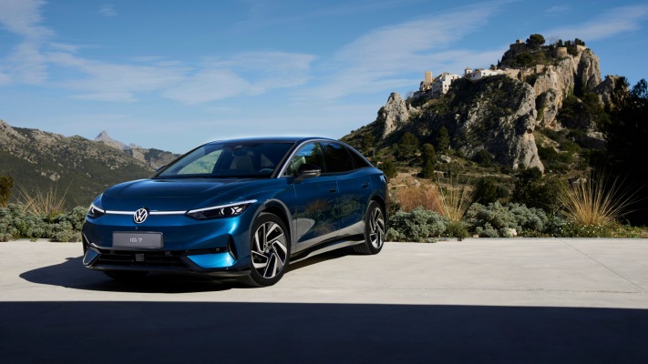 Volkswagen ID.7 2024. Desktop wallpaper