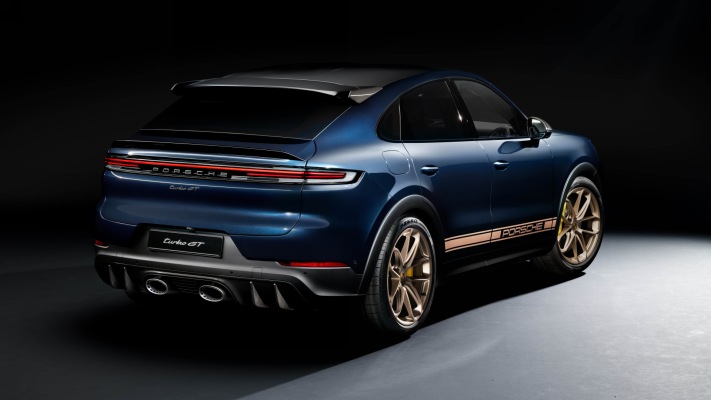 Porsche Cayenne Turbo GT Coupe 2024. Desktop wallpaper