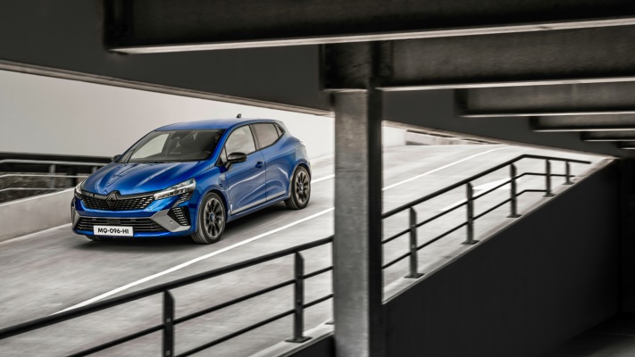 Renault Clio 2024. Desktop wallpaper