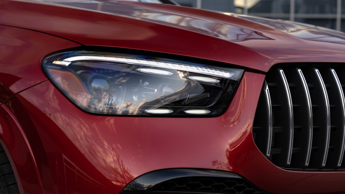 Mercedes-AMG GLE 53 Coupe USA Version 2024. Desktop wallpaper