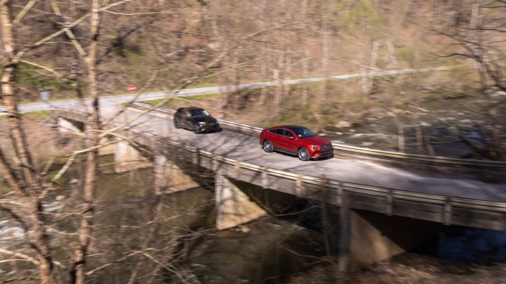 Mercedes-AMG GLE 53 Coupe USA Version 2024. Desktop wallpaper