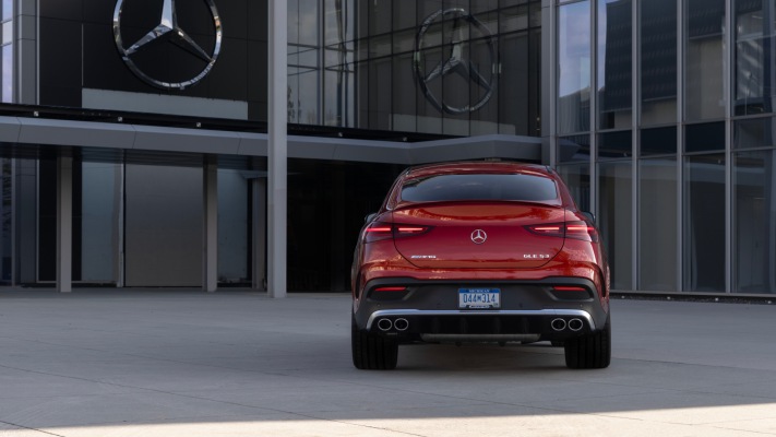 Mercedes-AMG GLE 53 Coupe USA Version 2024. Desktop wallpaper