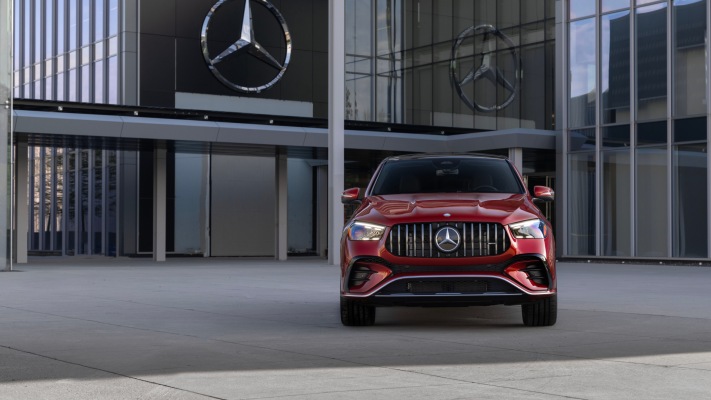 Mercedes-AMG GLE 53 Coupe USA Version 2024. Desktop wallpaper