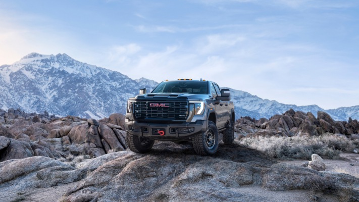 GMC Sierra 2500 HD AT4X AEV Edition 2024. Desktop wallpaper