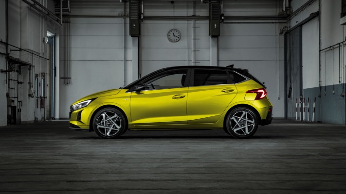 Hyundai i20 2024. Desktop wallpaper