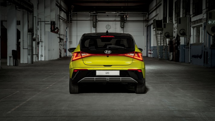Hyundai i20 2024. Desktop wallpaper