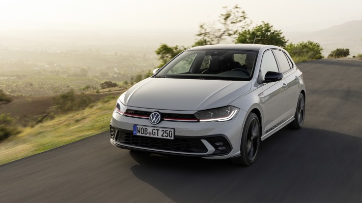 Volkswagen Polo GTI Edition 25 2023. Desktop wallpaper