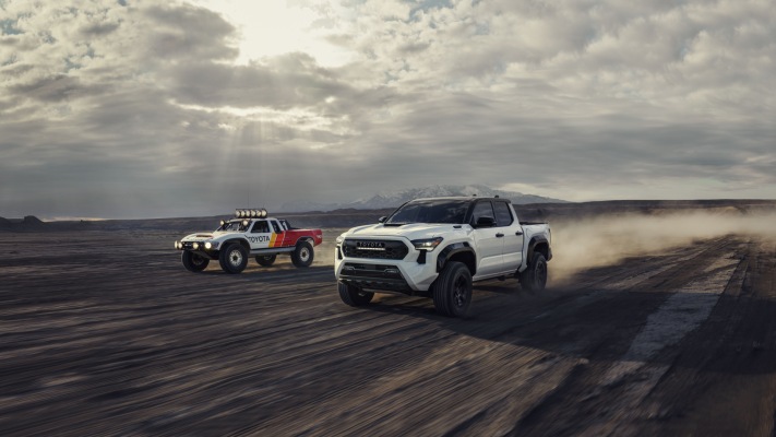 Toyota Tacoma TRD Pro 2024. Desktop wallpaper