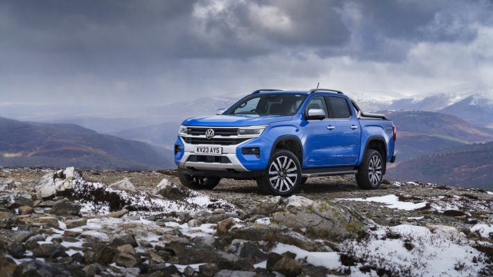 Volkswagen Amarok Aventura UK Version 2023. Desktop wallpaper