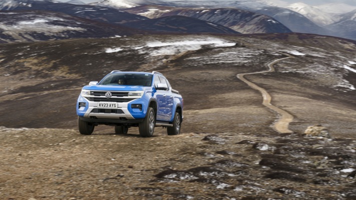 Volkswagen Amarok Aventura UK Version 2023. Desktop wallpaper