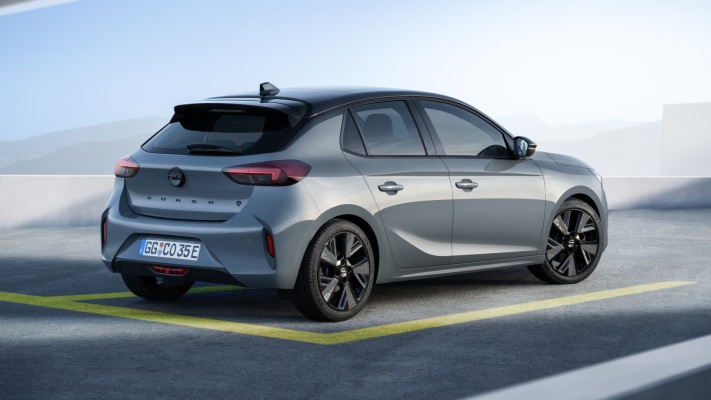 Opel Corsa-e 2024. Desktop wallpaper