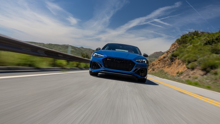 Audi RS 5 Coupe Competition Package USA Version 2023. Desktop wallpaper