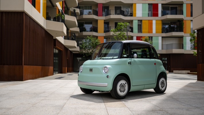 Fiat Topolino 2024. Desktop wallpaper