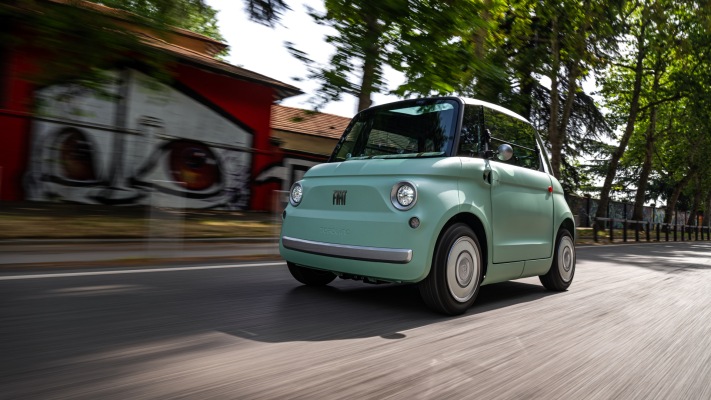 Fiat Topolino 2024. Desktop wallpaper