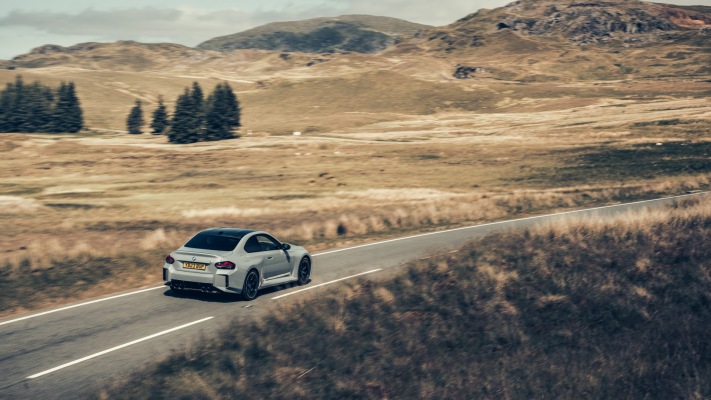 BMW M2 UK Version 2023. Desktop wallpaper
