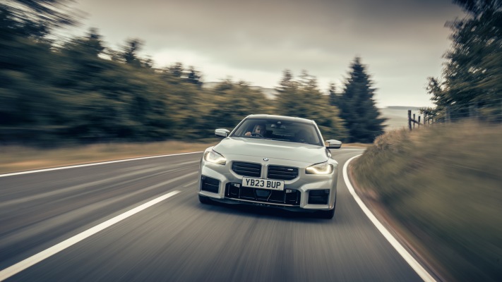 BMW M2 UK Version 2023. Desktop wallpaper