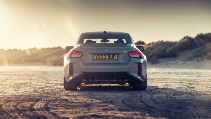 BMW M2 UK Version 2023. Desktop wallpaper