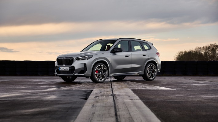 BMW X1 M35i xDrive 2024. Desktop wallpaper