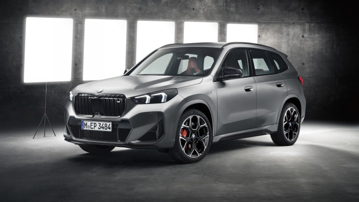 BMW X1 M35i xDrive 2024. Desktop wallpaper