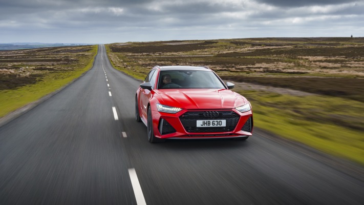 Audi RS 6 Avant Performance UK Version 2023. Desktop wallpaper