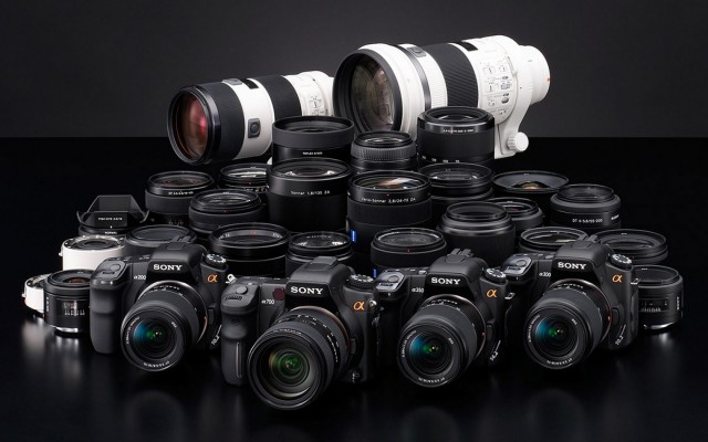 Sony Alpha. Desktop wallpaper