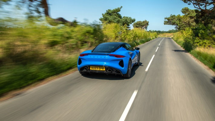 Lotus Emira i4 First Edition 2024. Desktop wallpaper