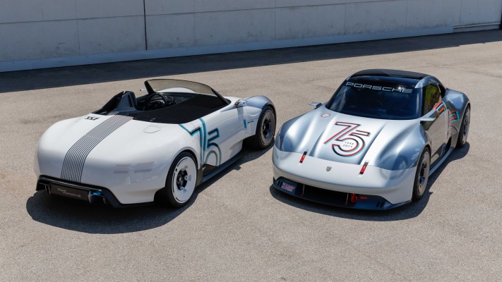 Porsche Vision 357 Speedster Concept 2023. Desktop wallpaper