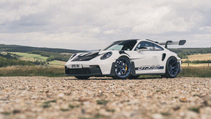 Porsche 911 GT3 RS UK Version 2023. Desktop wallpaper
