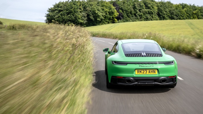 Porsche 911 Carrera GTS UK Version 2023. Desktop wallpaper