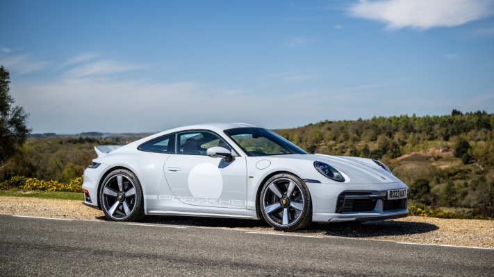 Porsche 911 Sport Classic UK Version 2023. Desktop wallpaper