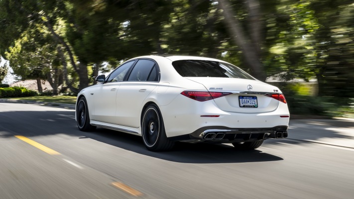 Mercedes-AMG S 63 E Performance USA Version 2024. Desktop wallpaper