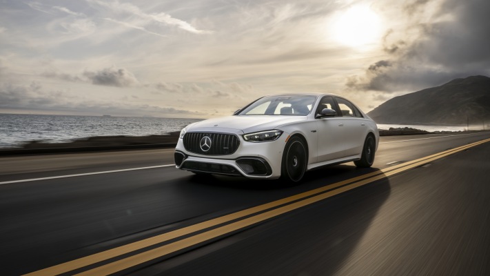 Mercedes-AMG S 63 E Performance USA Version 2024. Desktop wallpaper