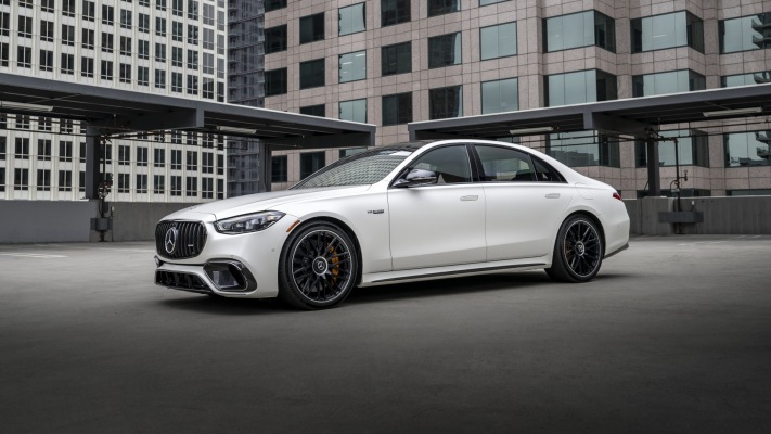 Mercedes-AMG S 63 E Performance USA Version 2024. Desktop wallpaper
