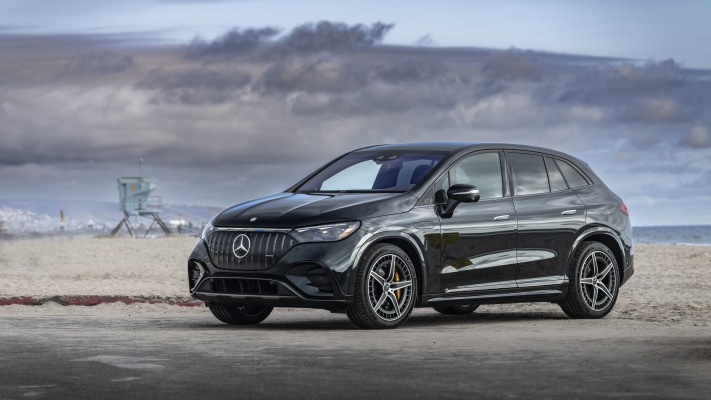 Mercedes-AMG EQE SUV USA Version 2024. Desktop wallpaper
