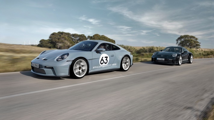 Porsche 911 S/T 2024. Desktop wallpaper