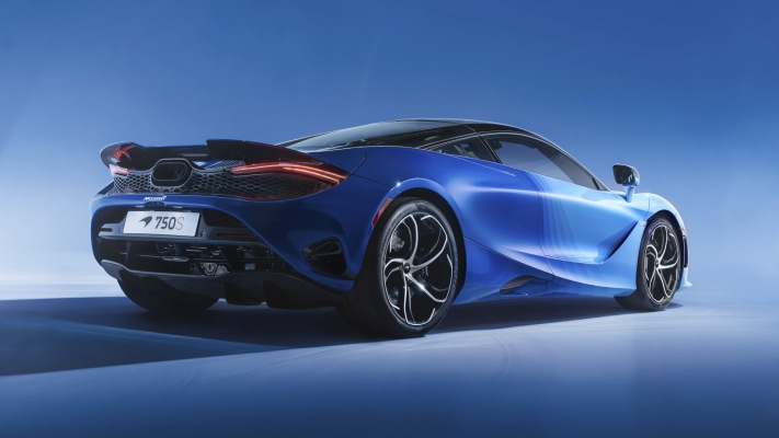 McLaren 750S Spectrum Theme MSO 2023. Desktop wallpaper