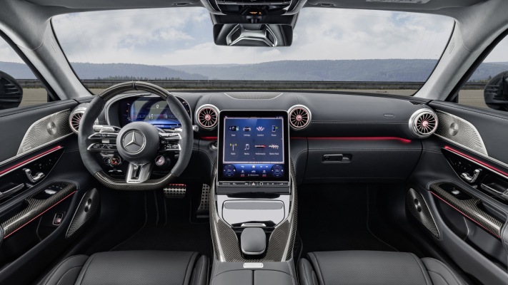 Mercedes-AMG GT 63 4MATIC+ Coupe 2024. Desktop wallpaper
