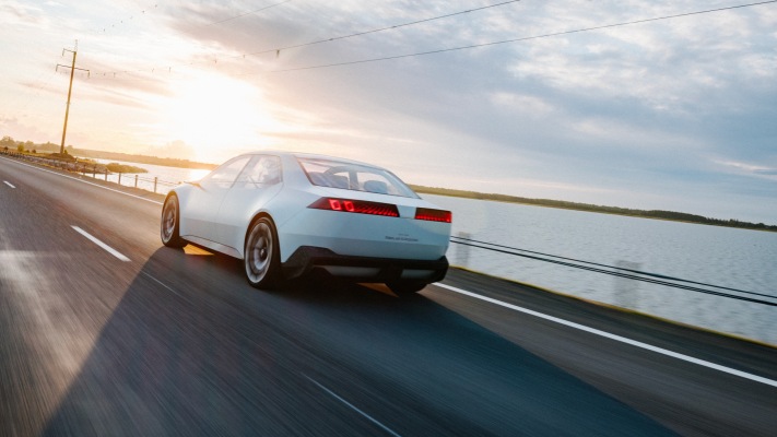 BMW Vision Neue Klasse Concept 2023. Desktop wallpaper