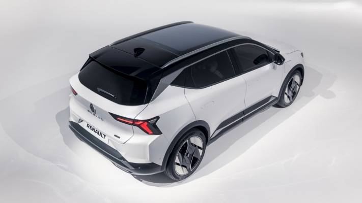 Renault Scenic E-Tech Iconic 2024. Desktop wallpaper