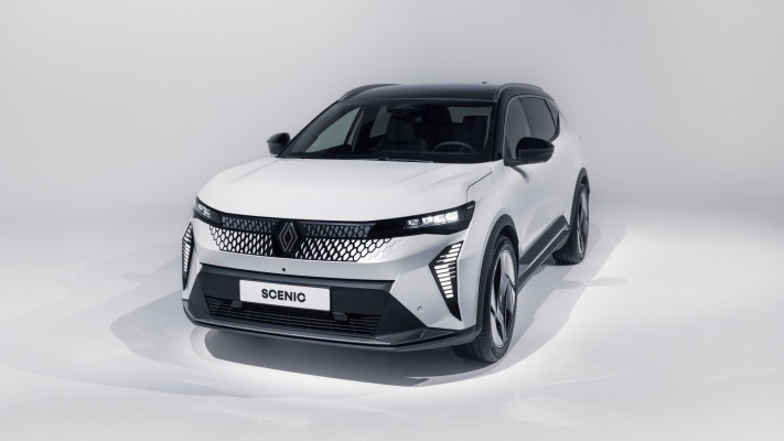 Renault Scenic E-Tech Iconic 2024. Desktop wallpaper