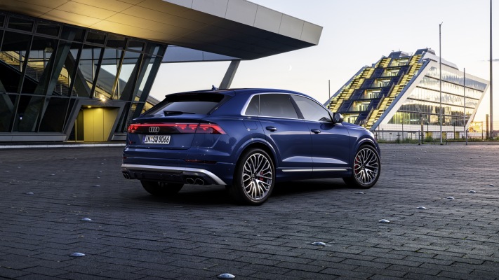 Audi SQ8 TFSI 2024. Desktop wallpaper