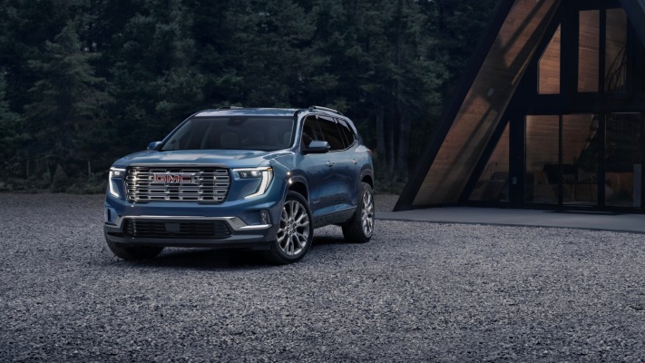 GMC Acadia Denali 2024. Desktop wallpaper